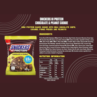 Snickers High Protein Cookies - Deliciosas galletas proteicas con sabor a Snickers