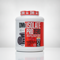 DMI nutrition -ISOLATE PRO ZERO - 100% Whey Protein Isolate with DigeZyme® and LactoSpore® - Premium Quality Protein 