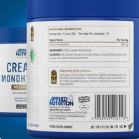 Applied Nutrition - Creatine Monohydrate 1+1Gratuit