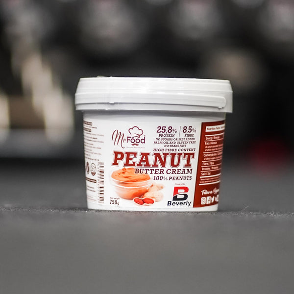 Beverly Nutrition - Crema de Mantequilla de Cacahuete 750g 