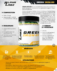 Alpha Labz - GREEN IRON B9