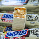 Snickers - Barrita rica en proteínas y baja en azúcar - Auténtico sabor con menos azúcar 